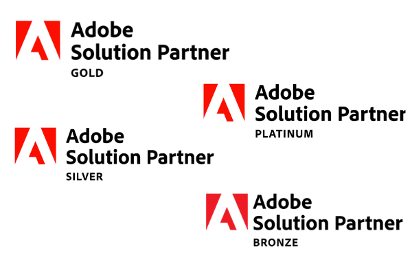 Adobe Solution Partner badges