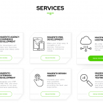 Magento Agency Service page