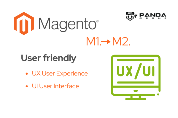 Magento e-commerce platform UI and UX