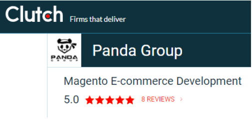 Panda Group Magento Agency Clutch revews