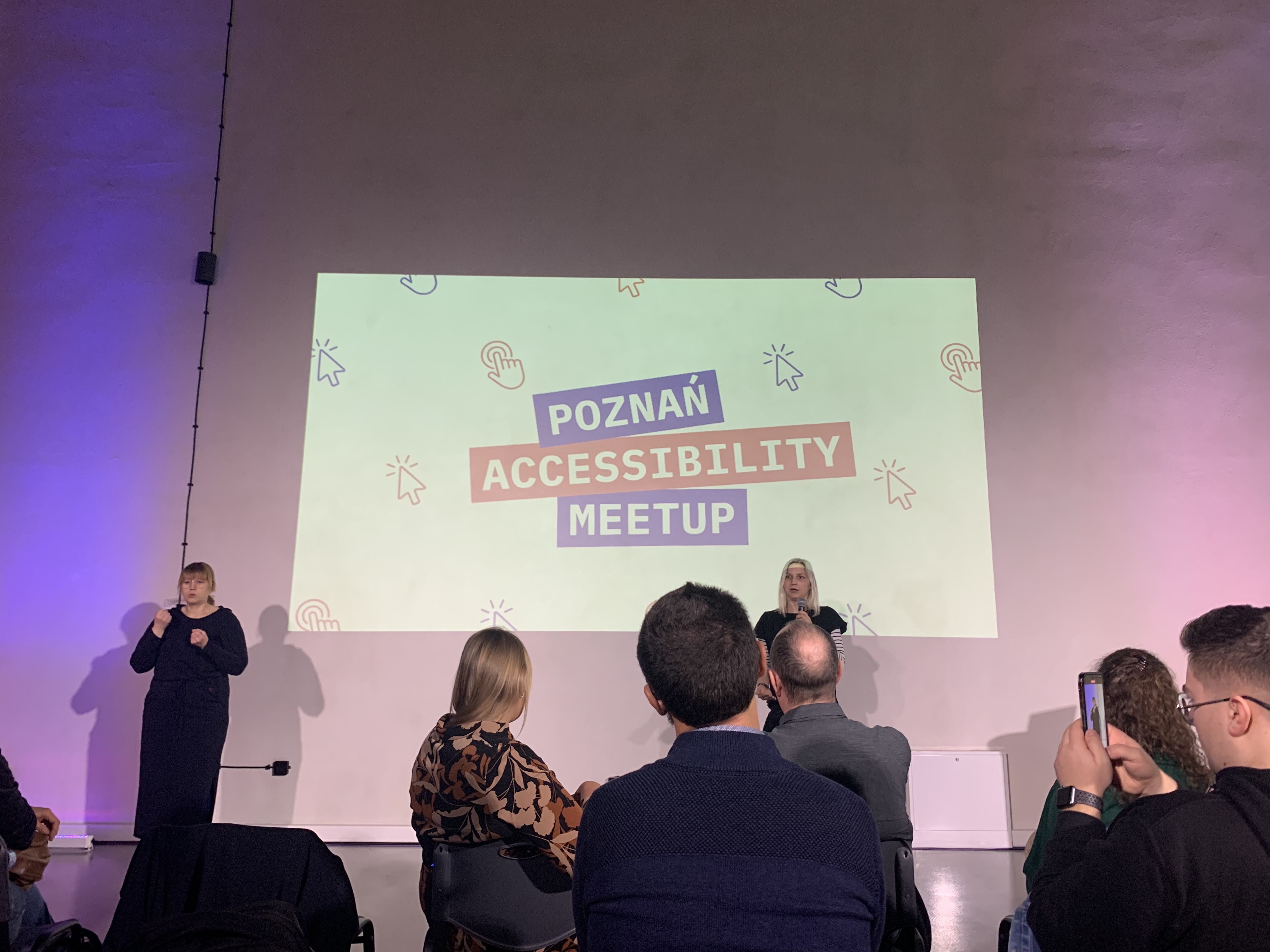 Accessibility Meetup deafs