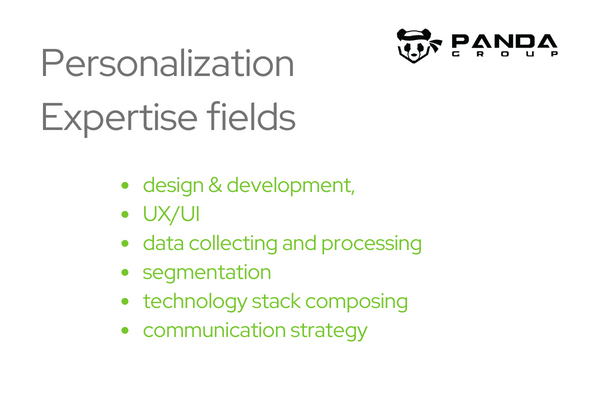 ecommerce personalization expertise fields